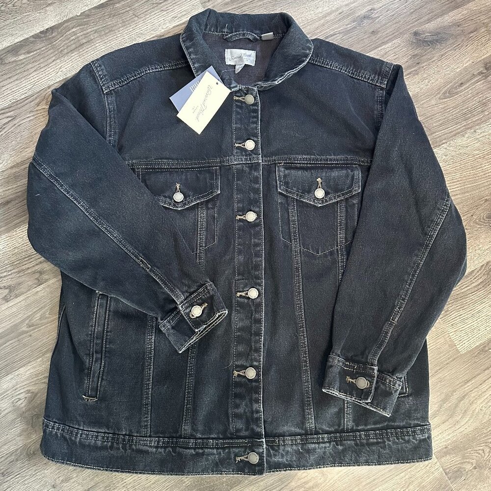 Women's Black Universal Thread Jean Jacket